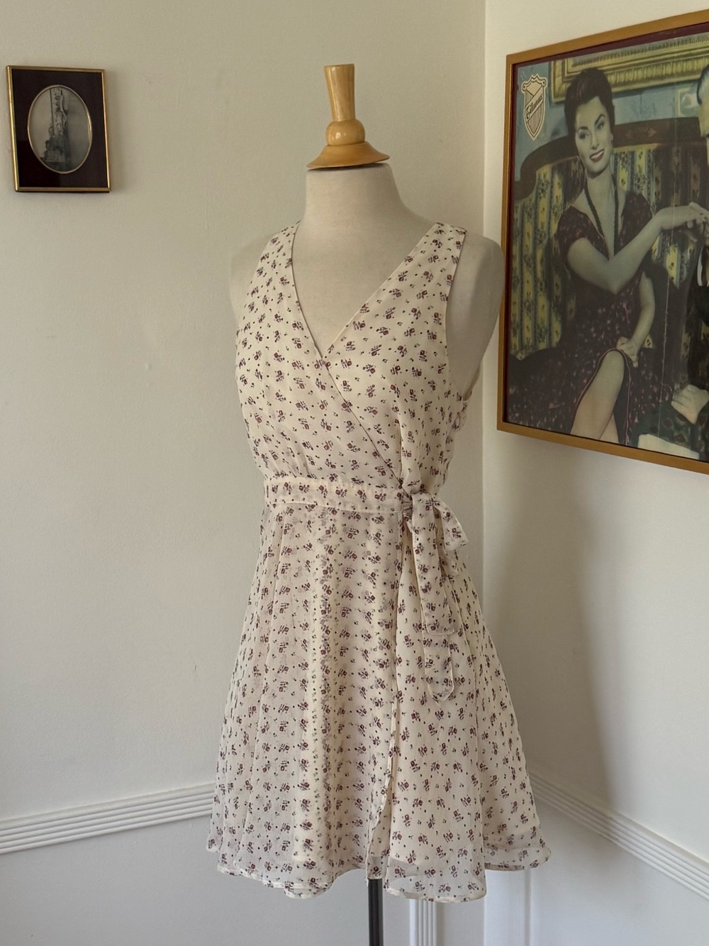 Floral Wrap Dress